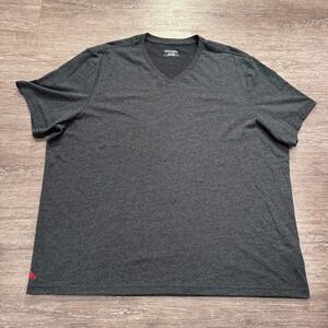 Untuckit Shirt Mens Mens 3XL Gray Saxum Short Sleeve Tee Crew Neck Minimal Adult